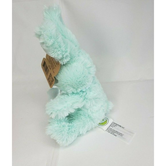 Animal Adventure Daisy Bunny Plush Mint Green Cuddle Bunny  8" - Picture 6 of 12
